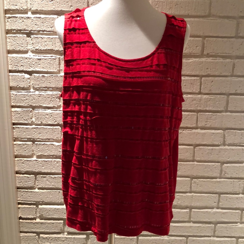 Chico’s Sleeveless Tank Top LN SZ 3